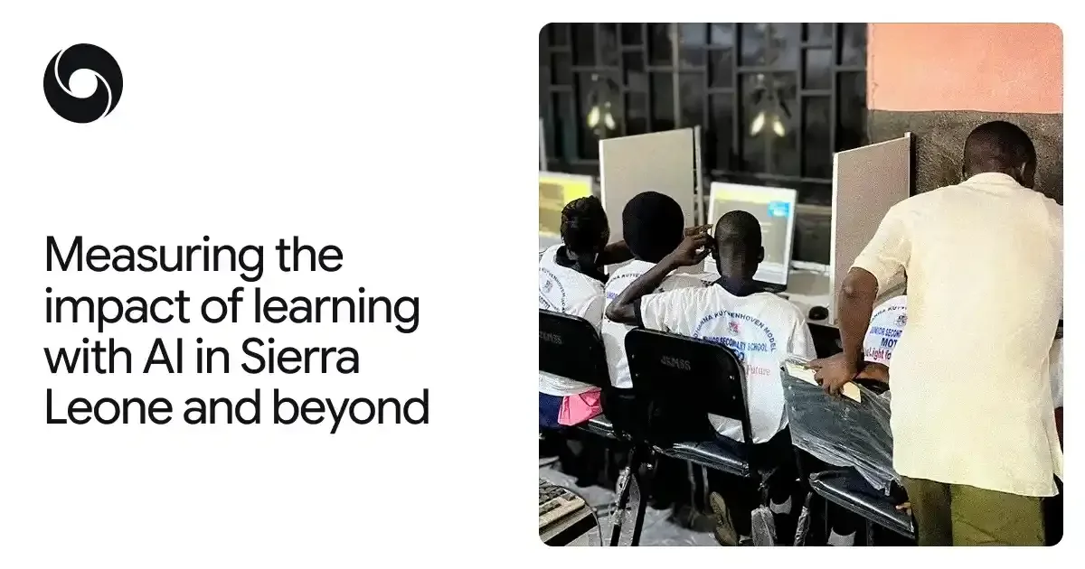 تصویر مرتبط با خبر: Gemini’s guided learning: results from a randomized controlled trial in Sierra Leone